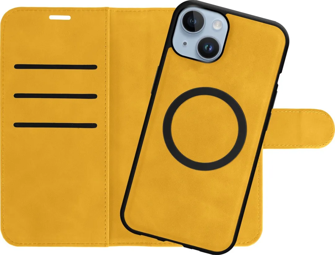 Just in Case iPhone 15 Hoesje Geel
