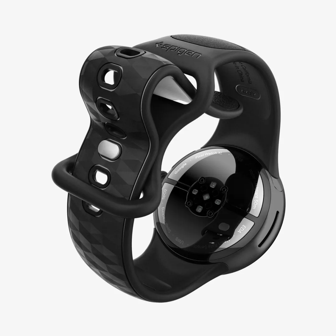 Spigen Parallax Band voor Google Pixel Watch 4/3 45mm - Matte Black V3