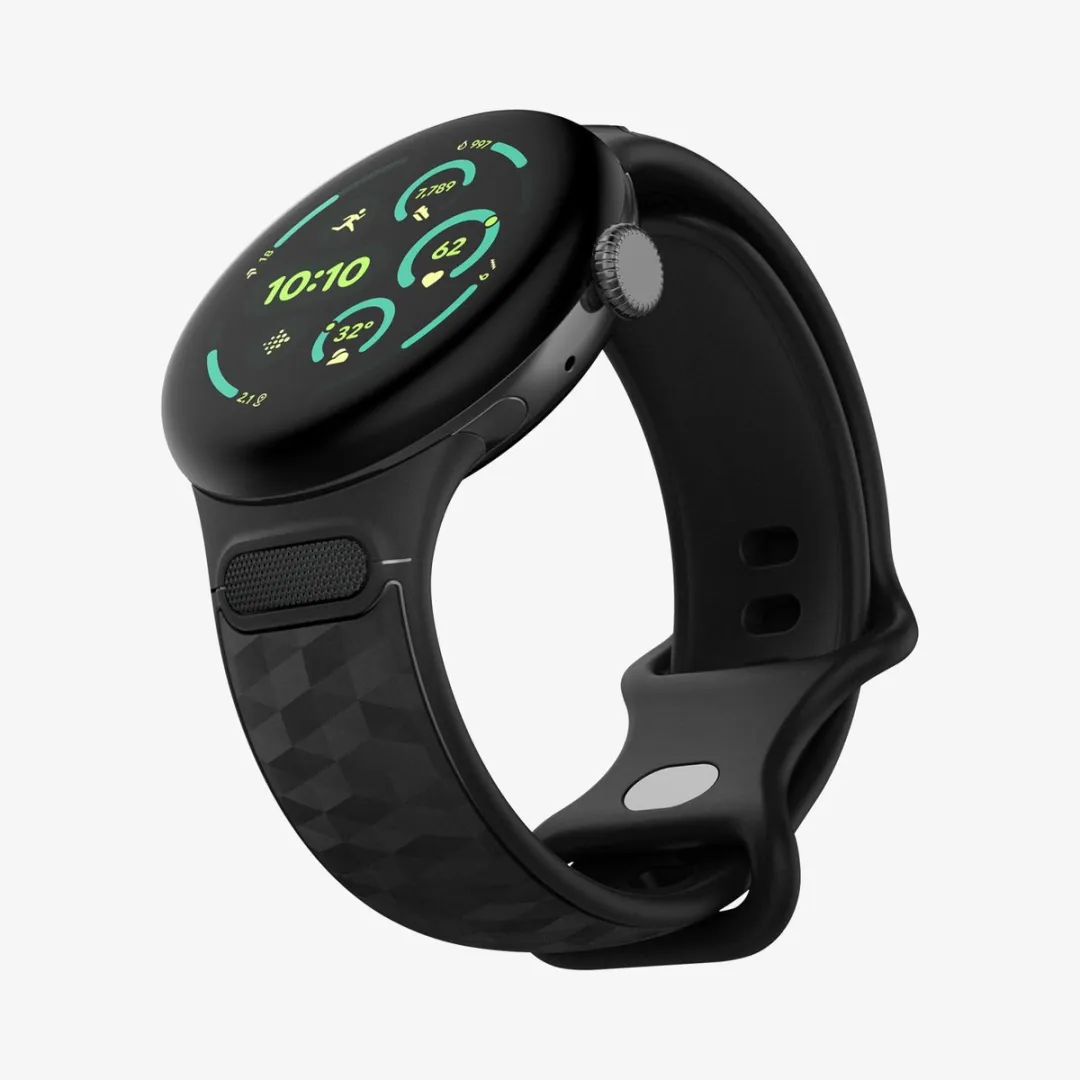 Spigen Parallax Band voor Google Pixel Watch 4/3 45mm - Matte Black V3