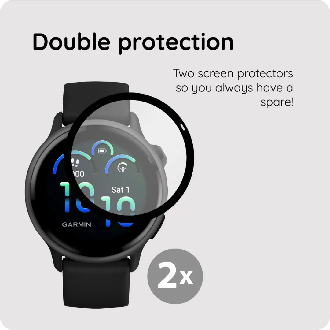 Just in Case Screenprotector Garmin Vivoactive 6 - 2 Stuks