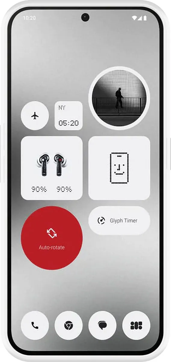 Just in Case Siliconen Hoesje Nothing Phone (2a) - Transparant