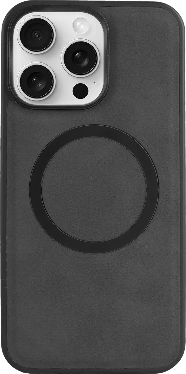 Just in Case iPhone 15 Pro Hoesje 8312594 - 2-in-1 Bookcase - 3 Pasjes - Zwart
