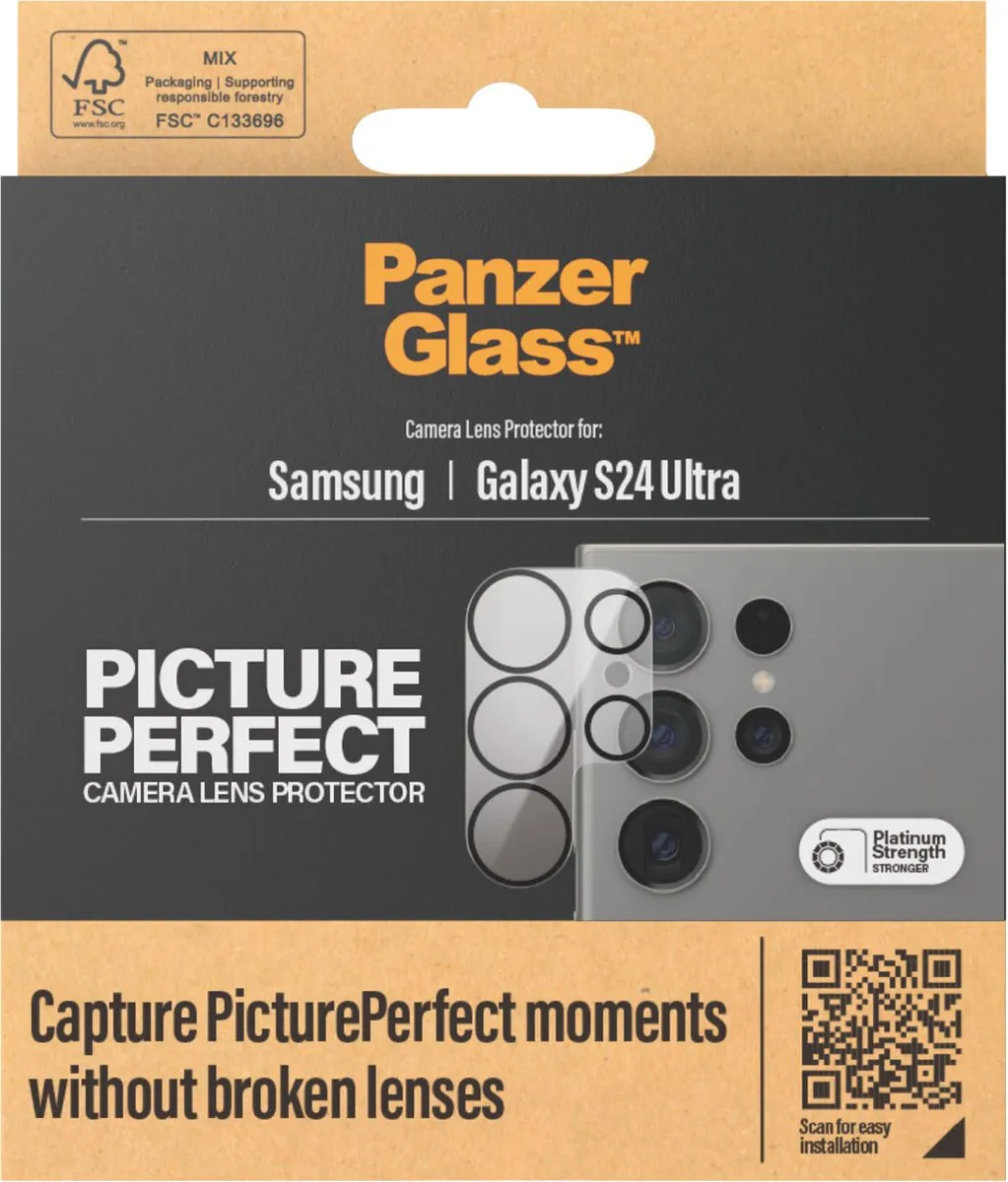 PanzerGlass Picture Perfect Camera Lens Protector - Samsung Galaxy S24 Ultra