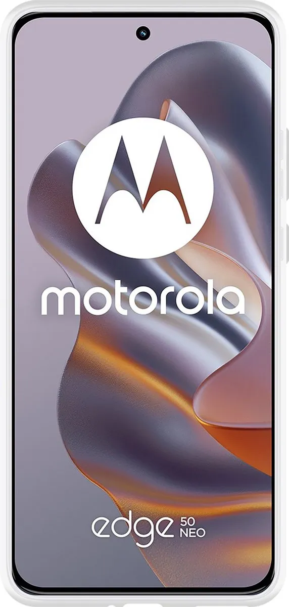 Just in Case Motorola Edge 50 Neo Siliconen Hoesje - Transparant