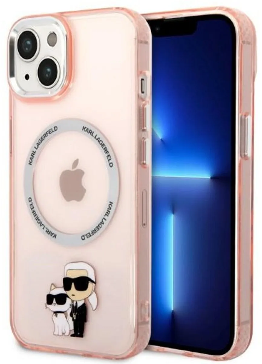 Karl Lagerfeld Iconic Karl&Choupette Hoesje iPhone 14