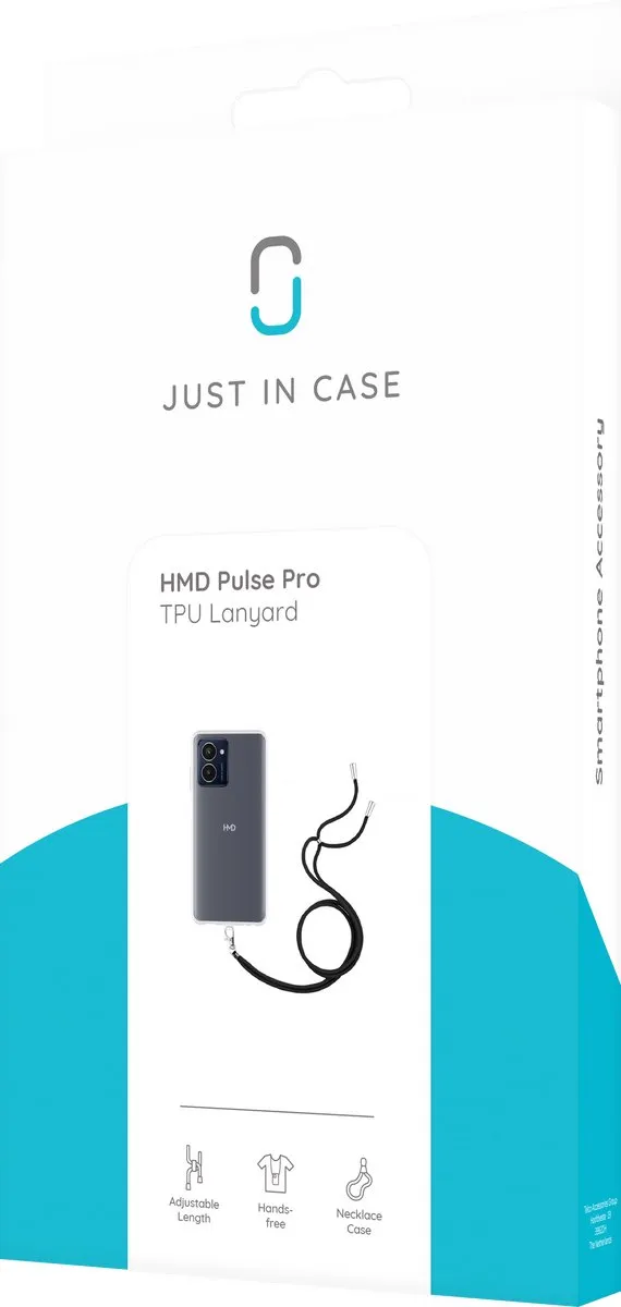 Just in Case Hoesje HMD Pulse Pro 8491183 - Transparant - afbeelding 6 van 6