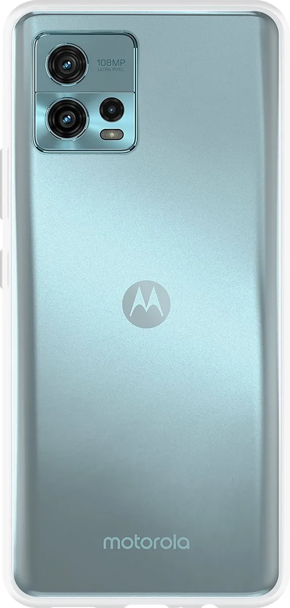 Just in Case Hoesje Motorola Moto G72 - Transparant - 4959648