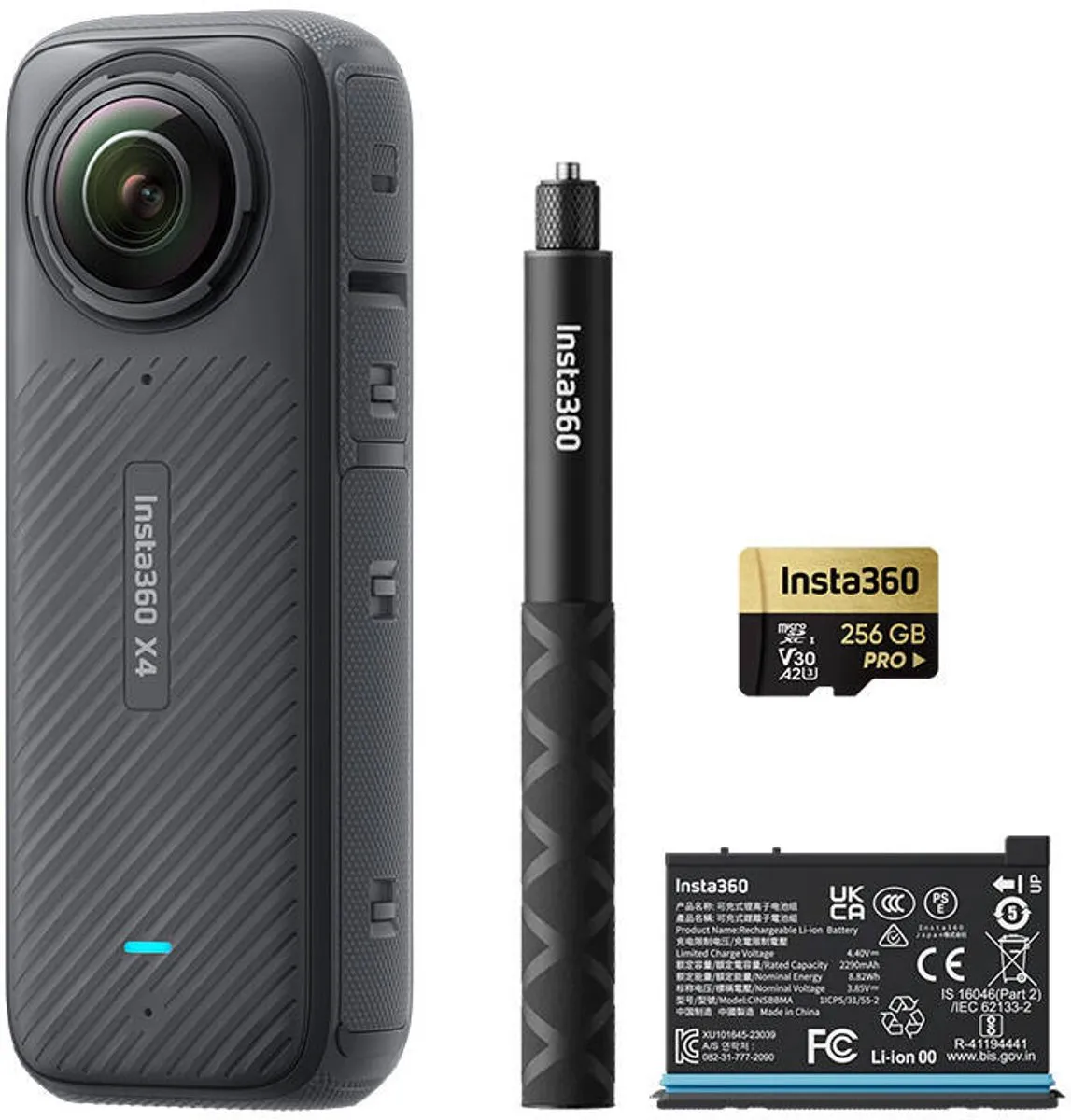 Insta360 X4 360° Actioncam 8K - Zwart