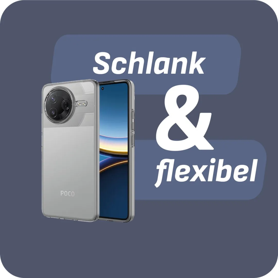 Just in Case Hoesje Siliconen Xiaomi Poco F7 Pro 8510556 - Transparant