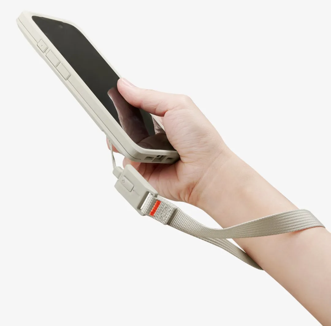 Spigen Univ Wrist Lanyard AFA10617 - Stone - afbeelding 4 van 6
