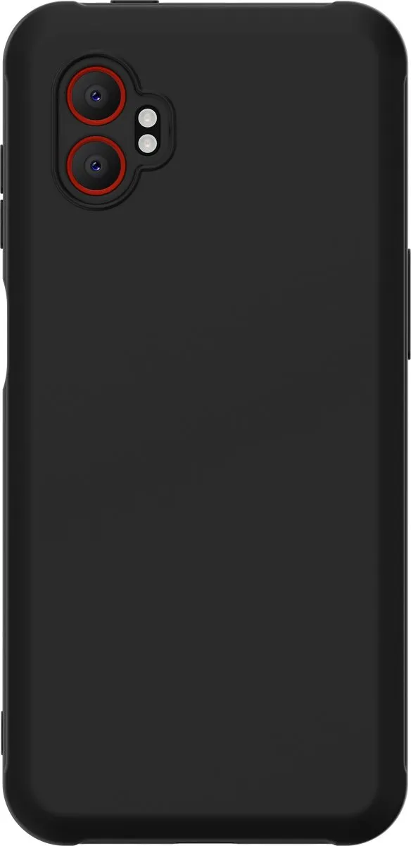 Just in Case Hoesje Samsung Galaxy Xcover 7 Pro Siliconen - Zwart
