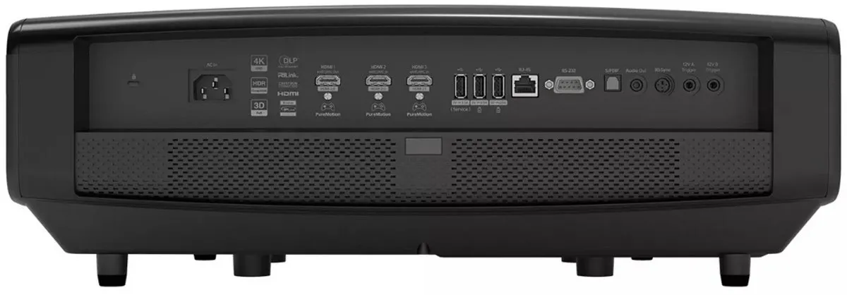 Optoma UHZ68LV 4k laser home cinema projector UHD 5000 lumen, 1.2:1 ~ 1.92:1