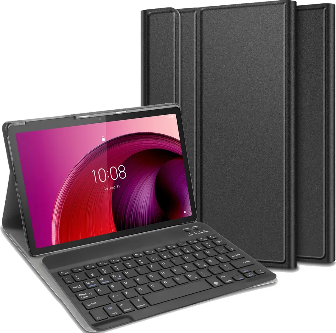 Just in Case Lenovo Tab M10 5G Hoes met Toetsenbord