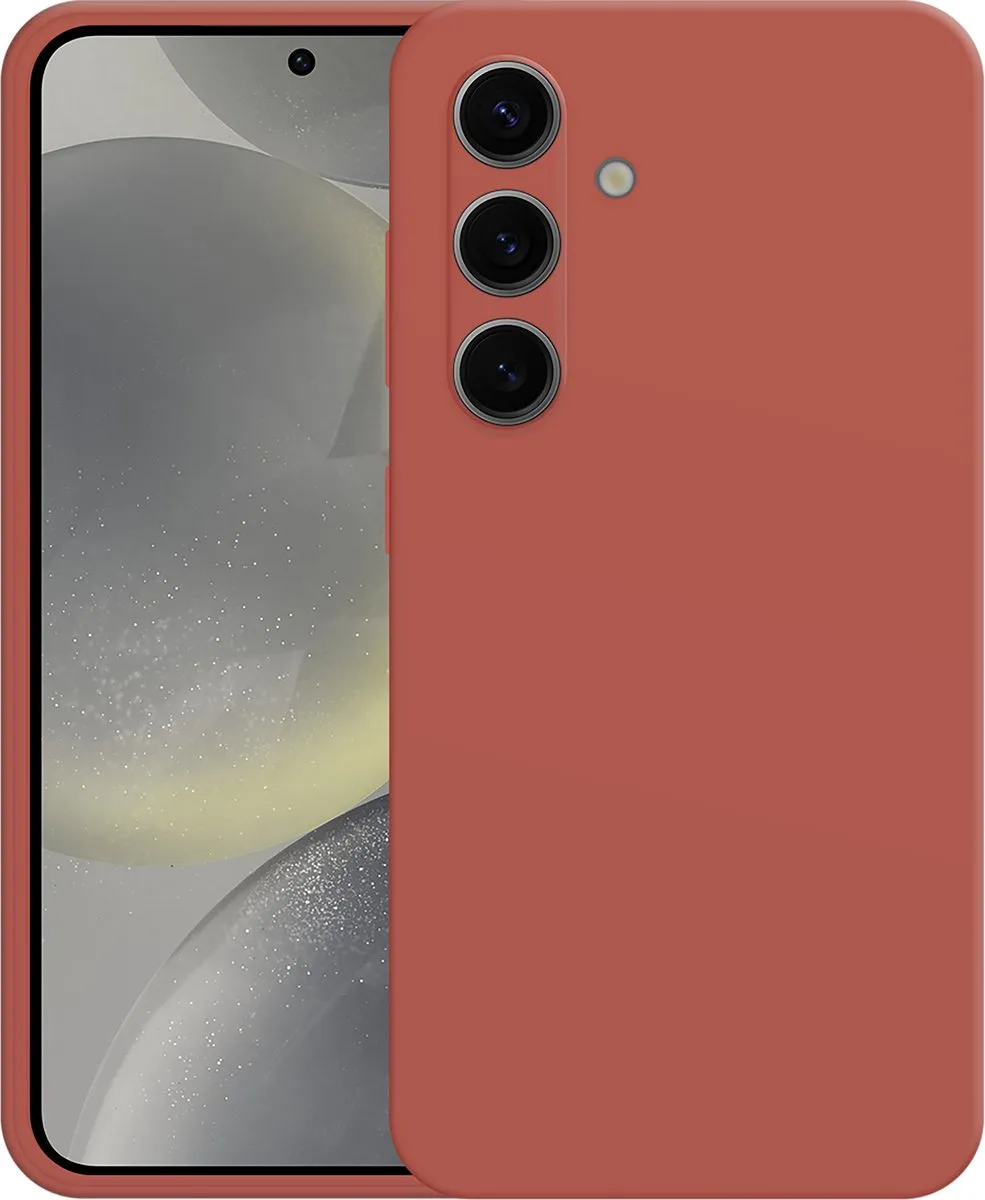 Just in Case Hoesje Samsung Galaxy S24 - Rood - 8436573