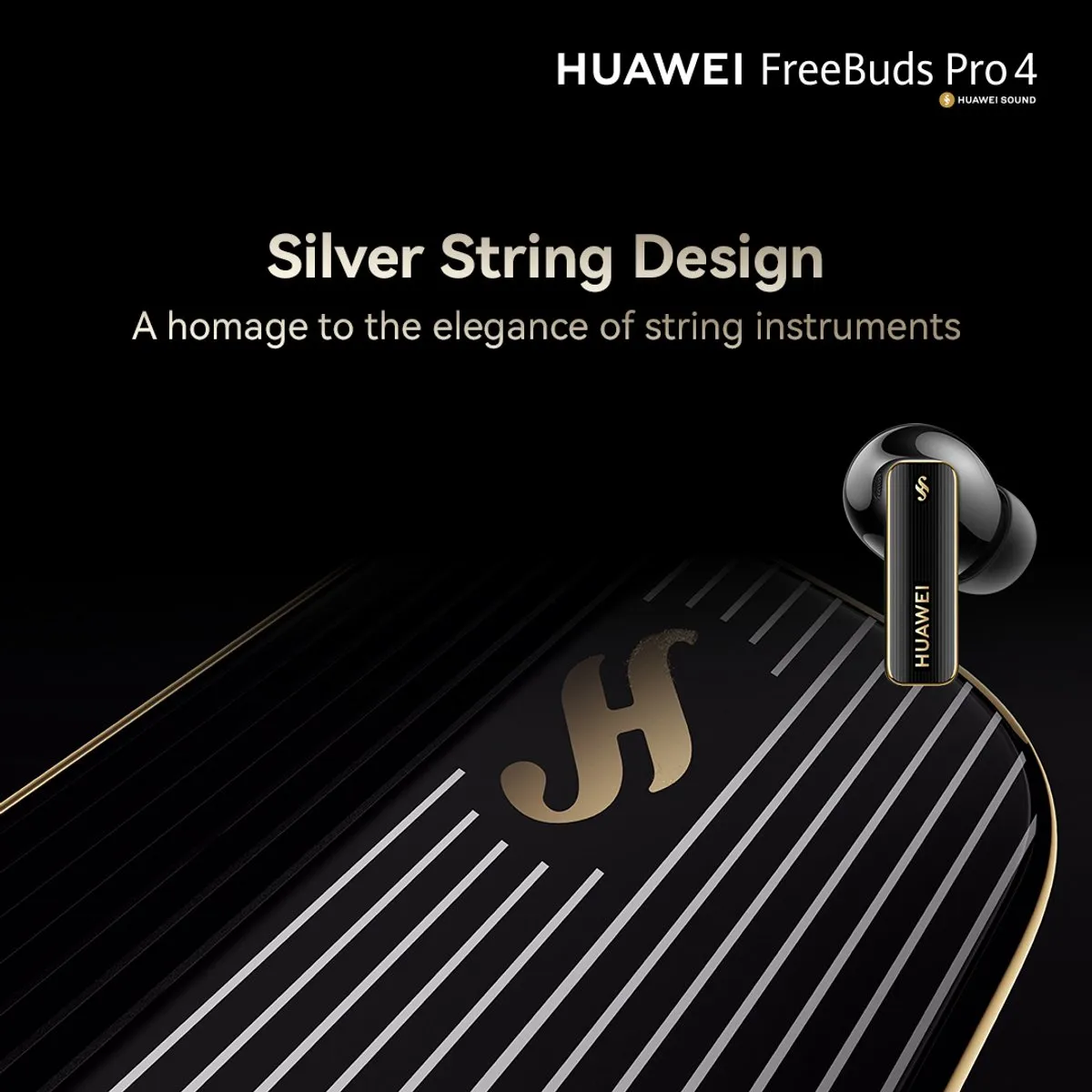 Huawei FreeBuds Pro 4 55037962 - Zwart