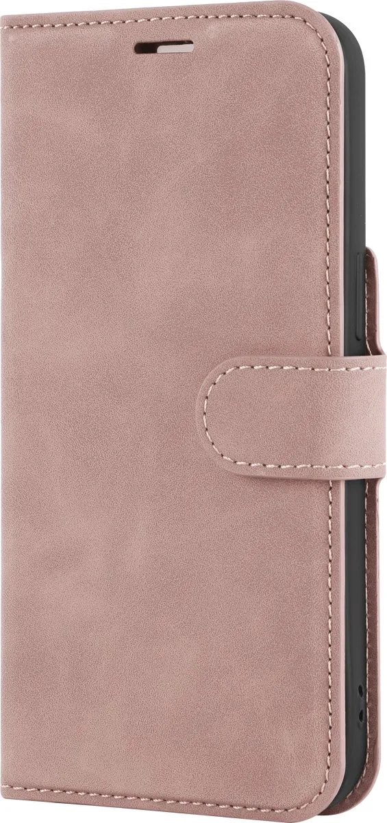 Just in Case iPhone 15 Hoesje Pasjeshouder Roze - 8310699
