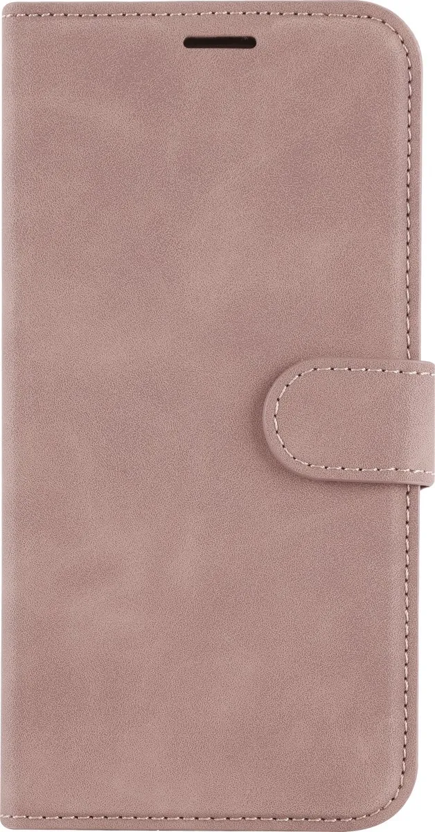 Just in Case iPhone 15 Hoesje Pasjeshouder Roze - 8310699