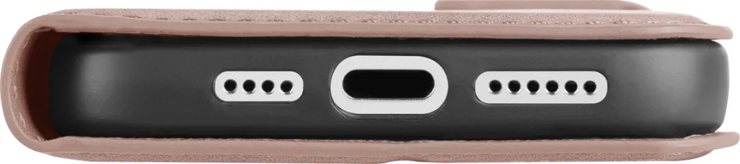 Just in Case iPhone 15 Hoesje Pasjeshouder Roze - 8310699