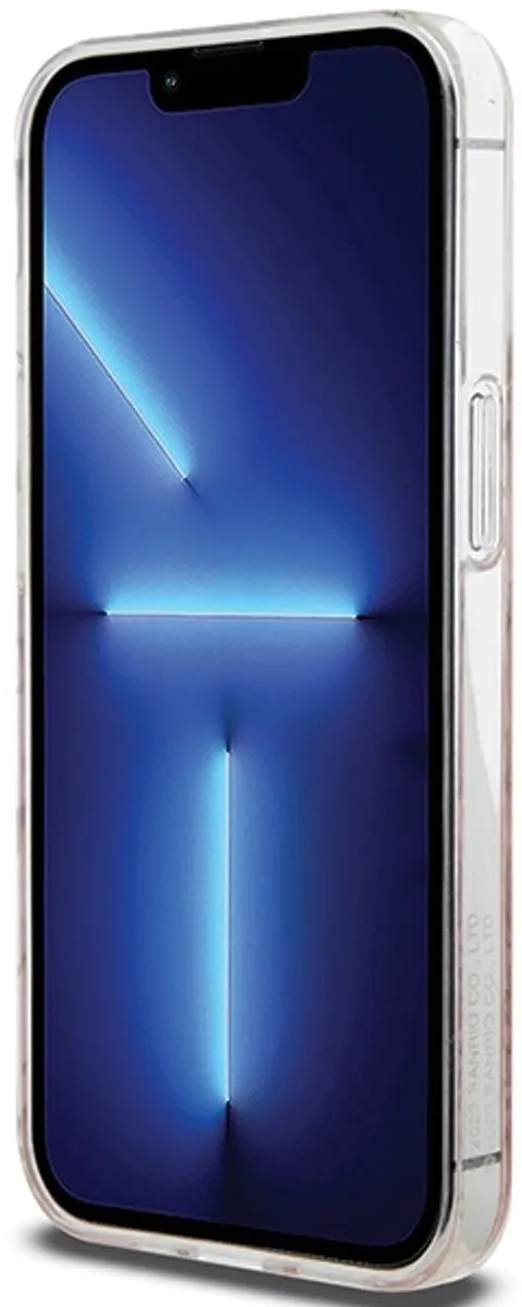 Hello Kitty iPhone 15 Pro Hoesje Gradient Roze - IML Constructie