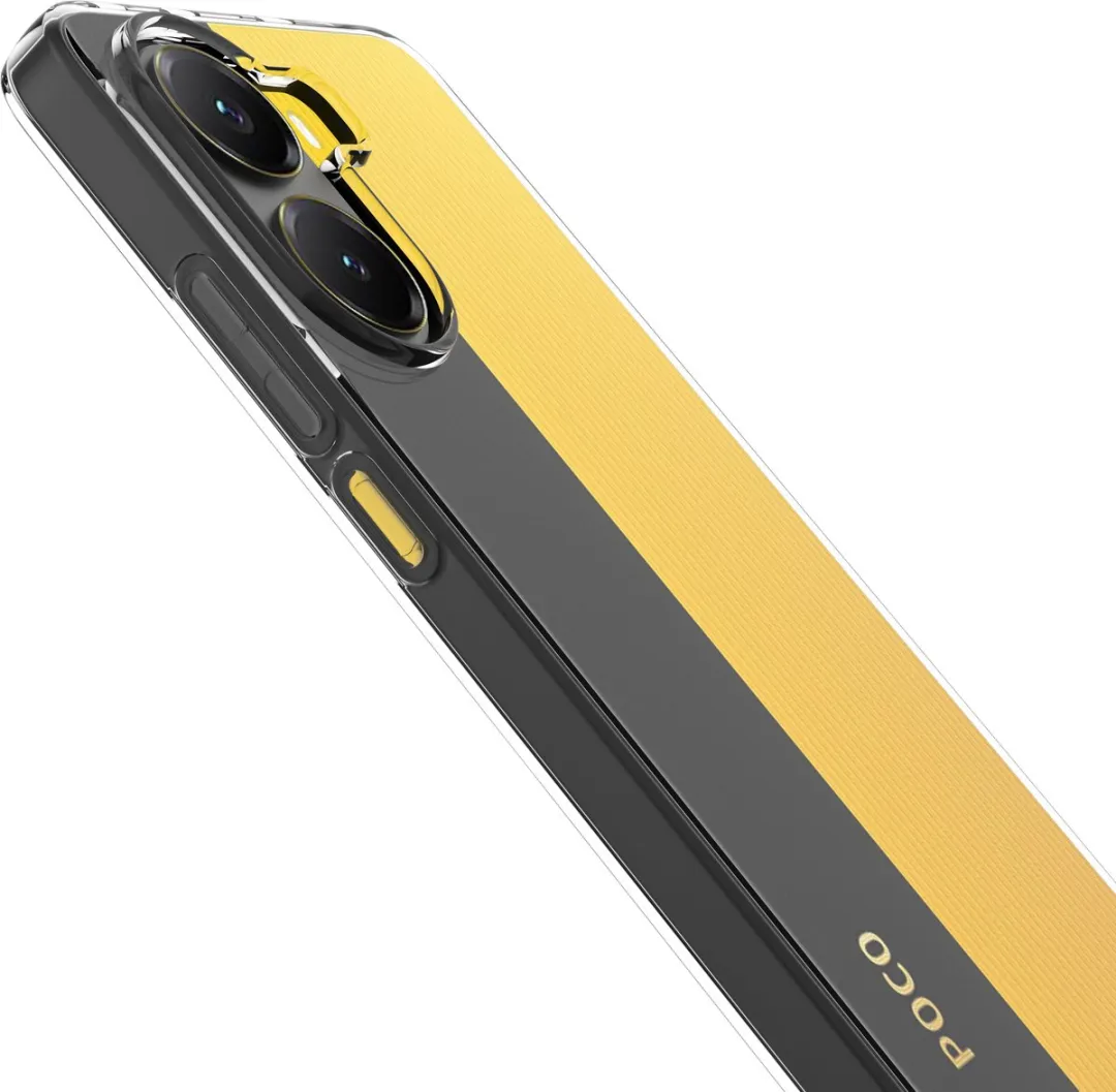 Just in Case Hoesje Xiaomi Poco X7 Pro Siliconen - Transparant
