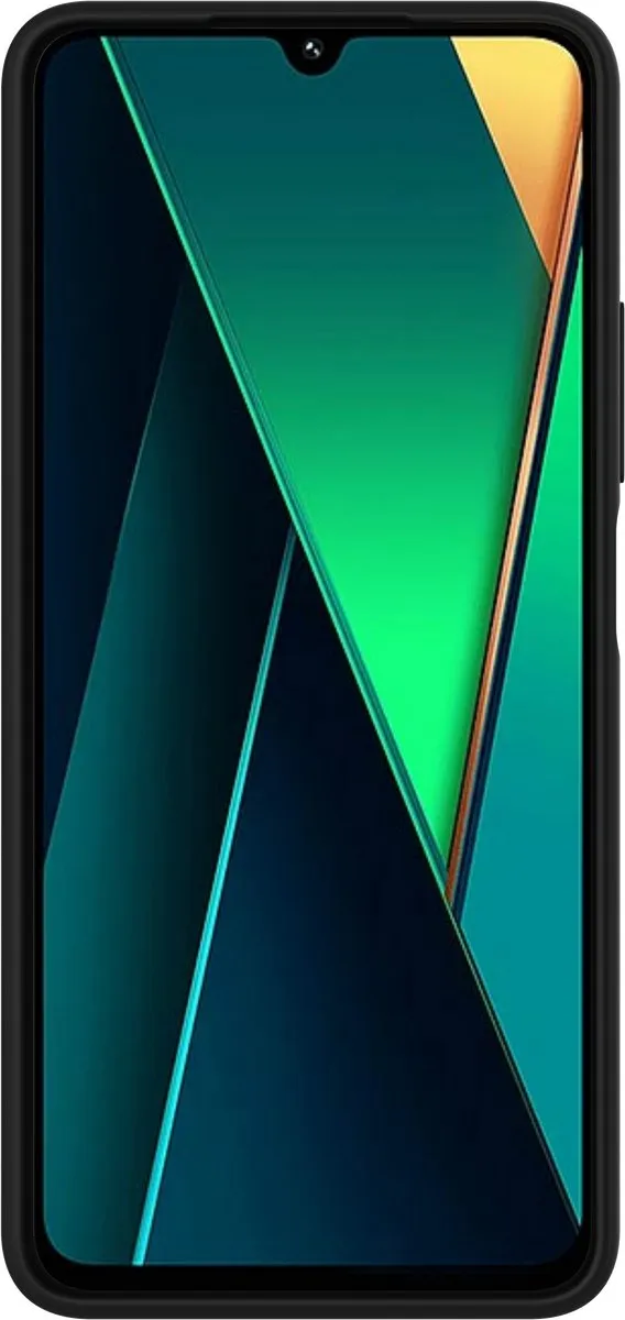 Just in Case Hoesje Xiaomi Poco C75 Siliconen - Zwart - 8505385