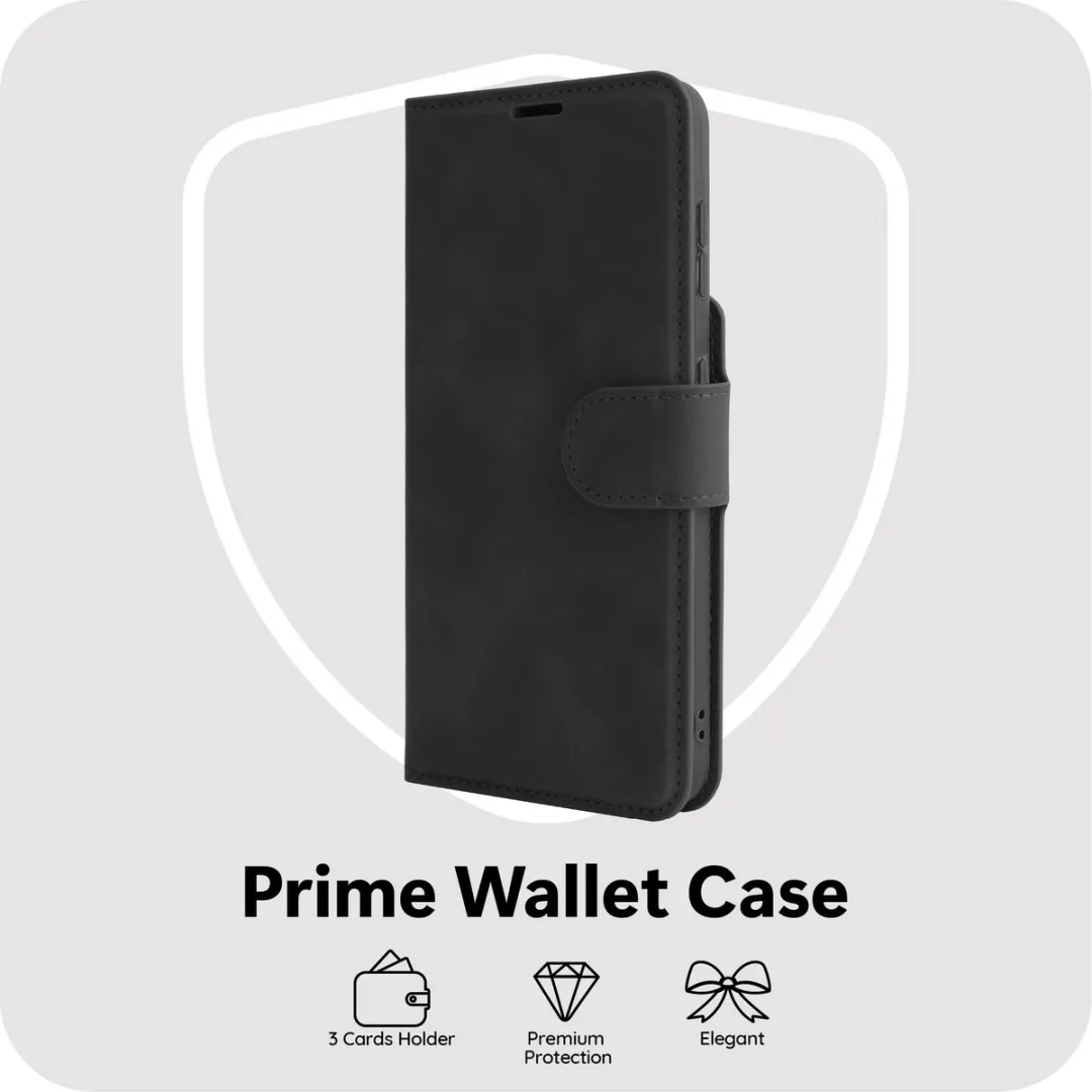 Just in Case Samsung Galaxy S25 FE Hoesje MSA2808PW1 - Pasjeshouder 4 Stuks - Zwart