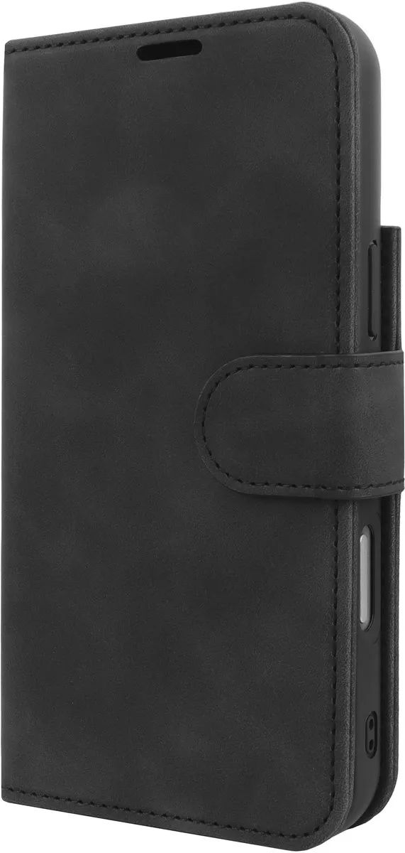 Just in Case iPhone 16 Pro Max Hoesje 8333612 - 2-in-1 Bookcase - Zwart