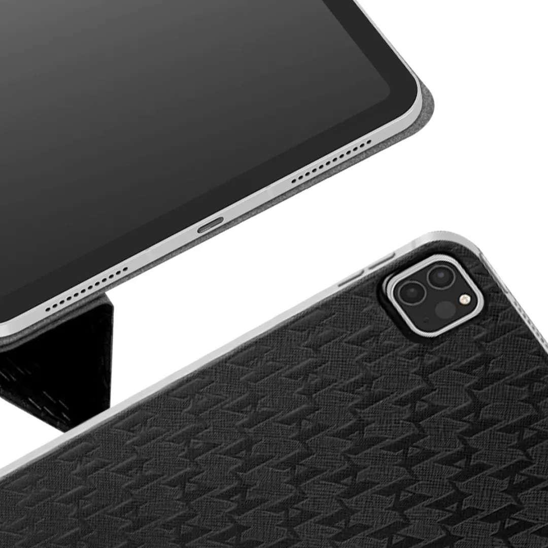 Karl Lagerfeld Ikonik NFT Hoesje iPad 11 M4 2026 - Zwart