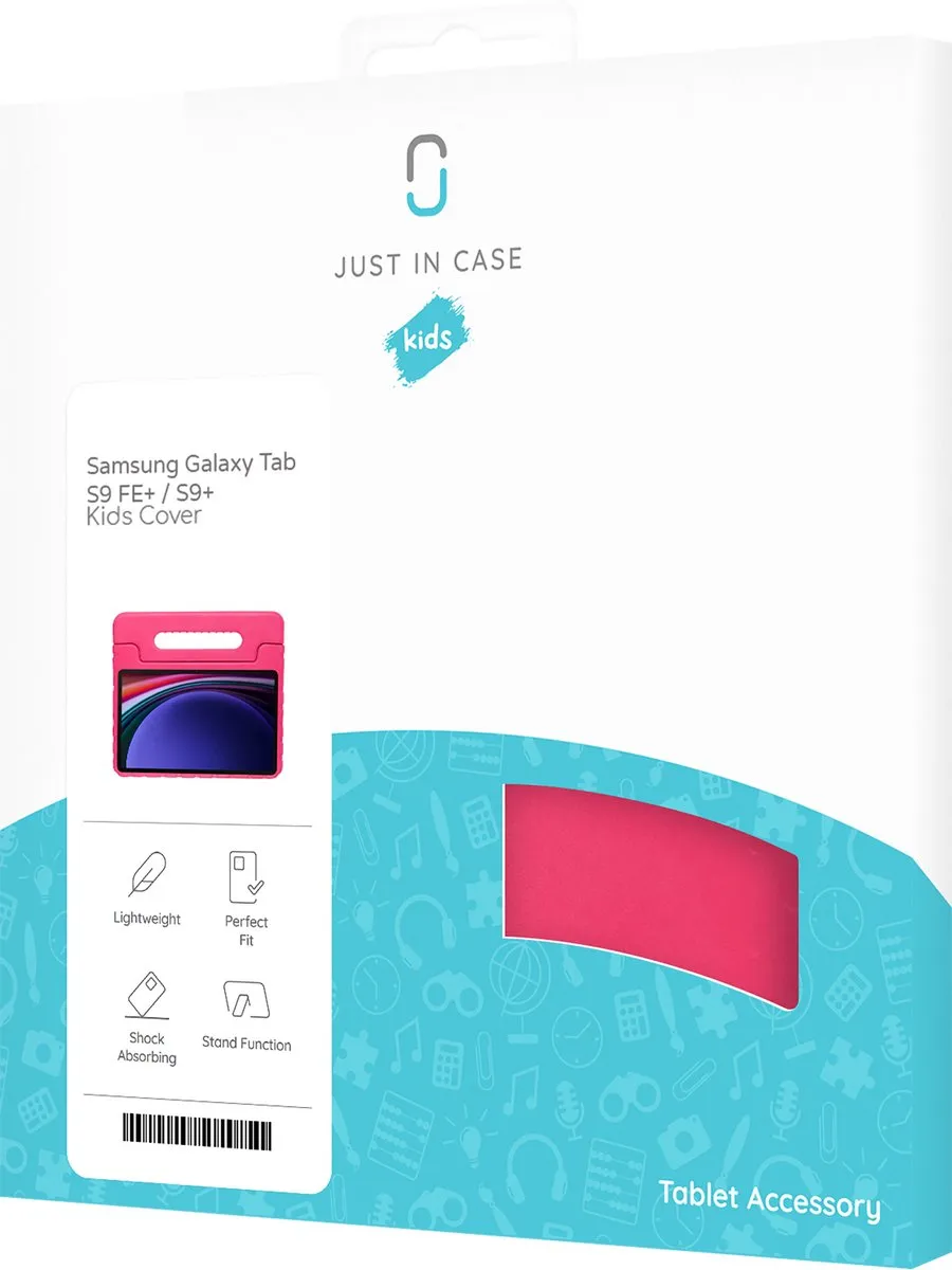 Just in Case Kinderhoes Samsung Galaxy Tab S10+/S9 FE+/S9+ - Roze