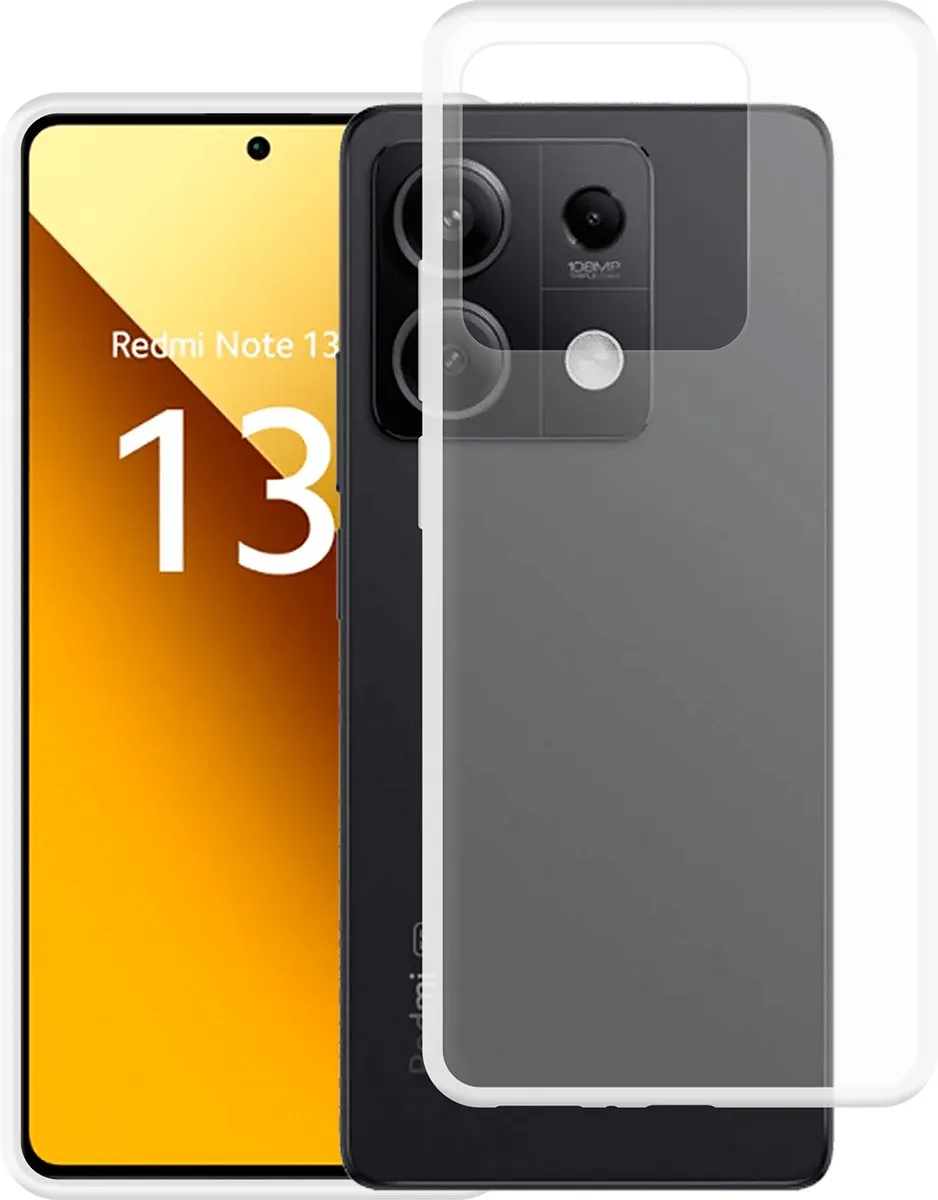 Just in Case Hoesje Xiaomi Redmi Note 13 5G - Transparant