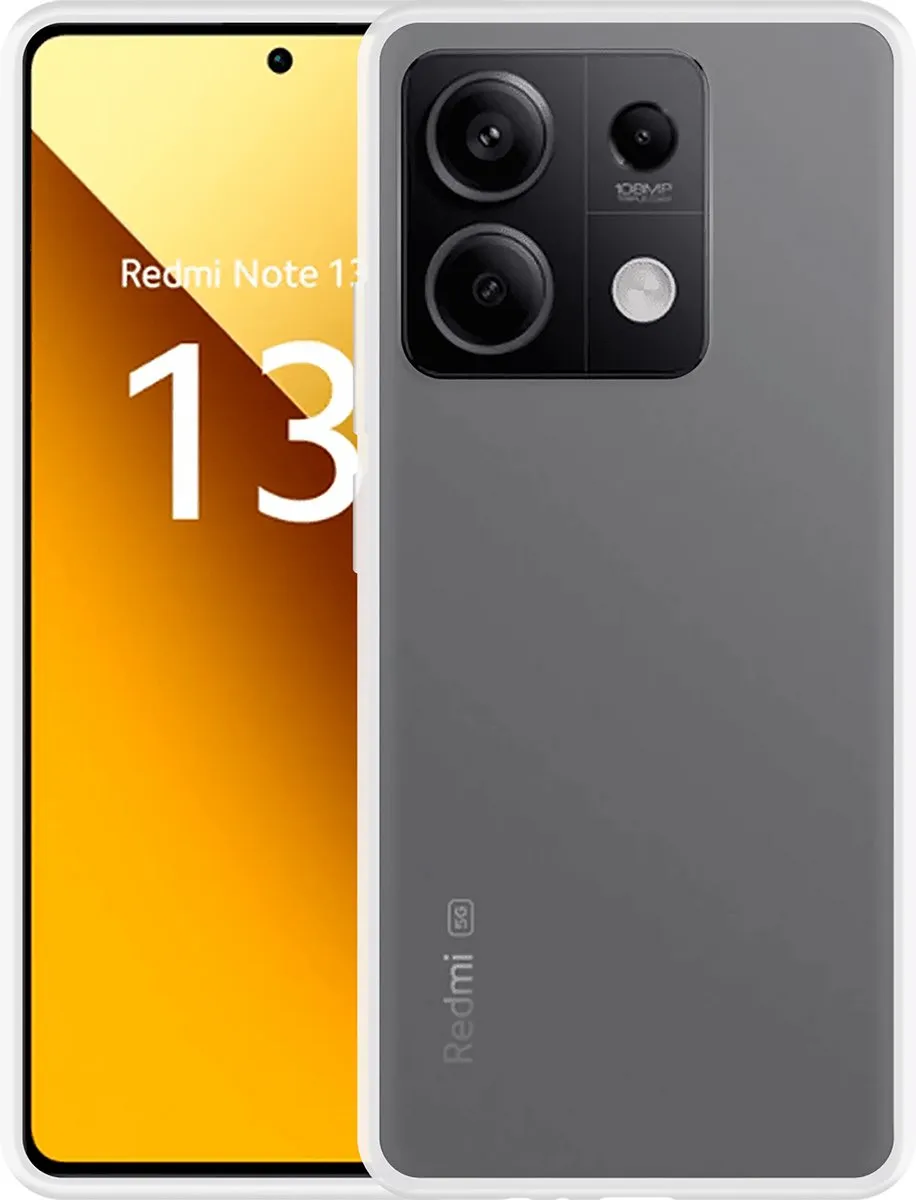 Just in Case Hoesje Xiaomi Redmi Note 13 5G - Transparant