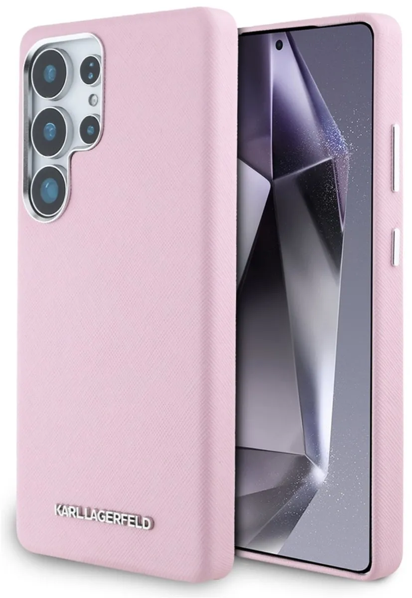 Karl Lagerfeld Saffiano Hoesje Roze