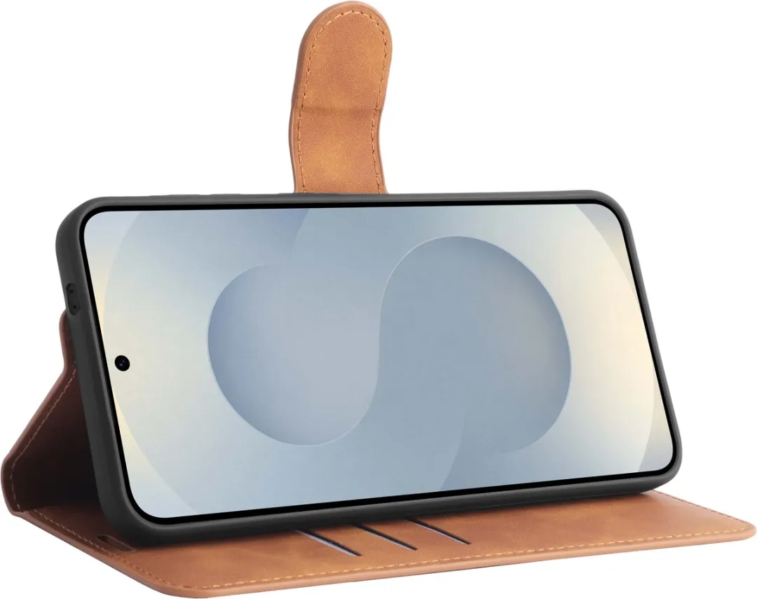 Just in Case Samsung Galaxy S25 Hoesje 8504630 - Bruin