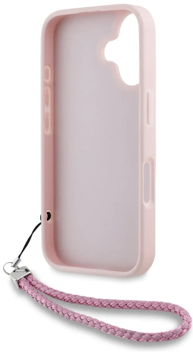 Karl Lagerfeld Quilted iPhone Hoesje - Roze