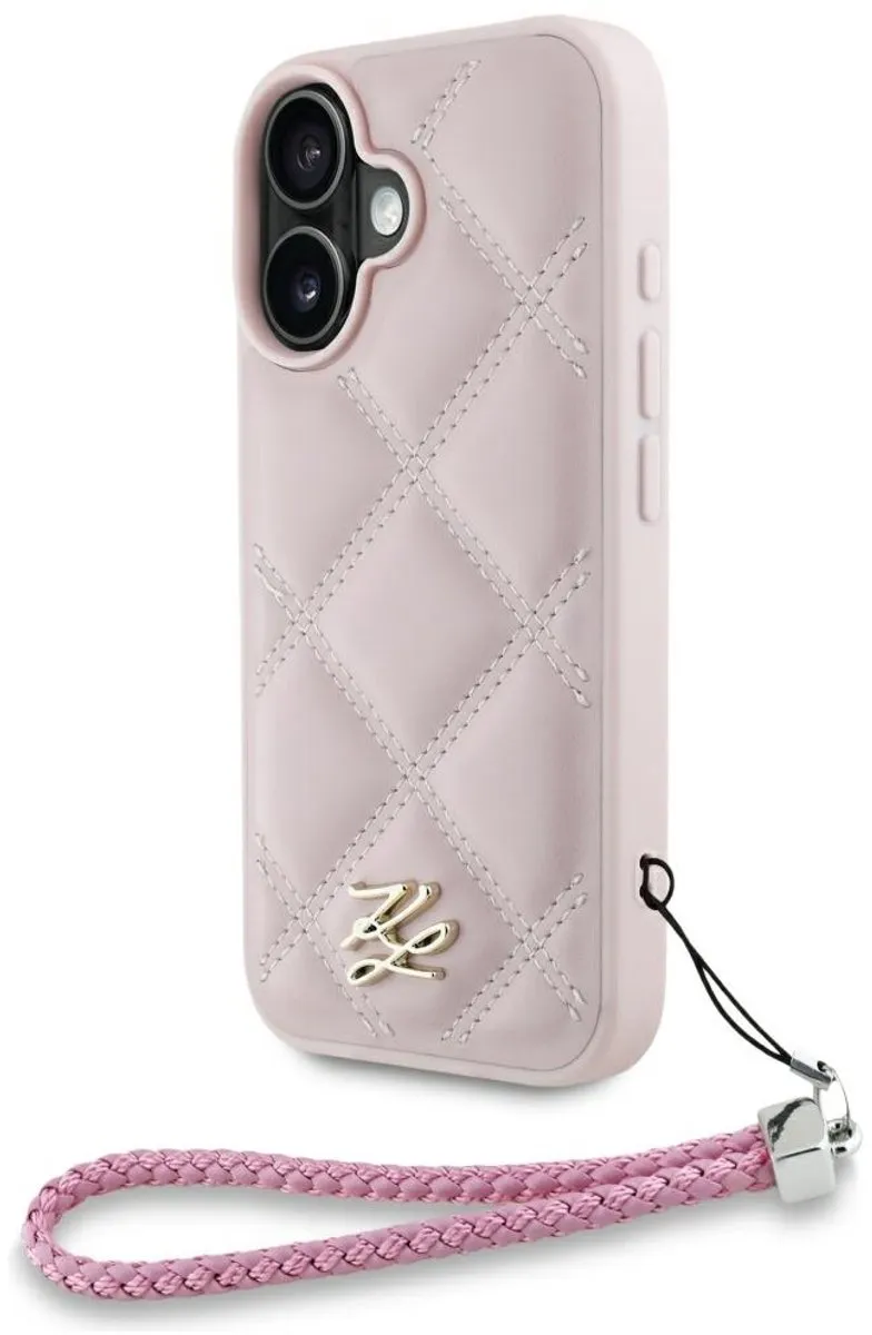 Karl Lagerfeld Quilted iPhone Hoesje