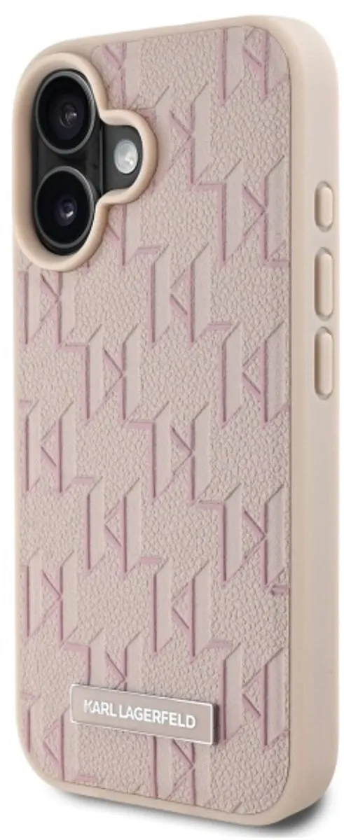 Karl Lagerfeld iPhone 16 Hoesje - Roze - MagSafe