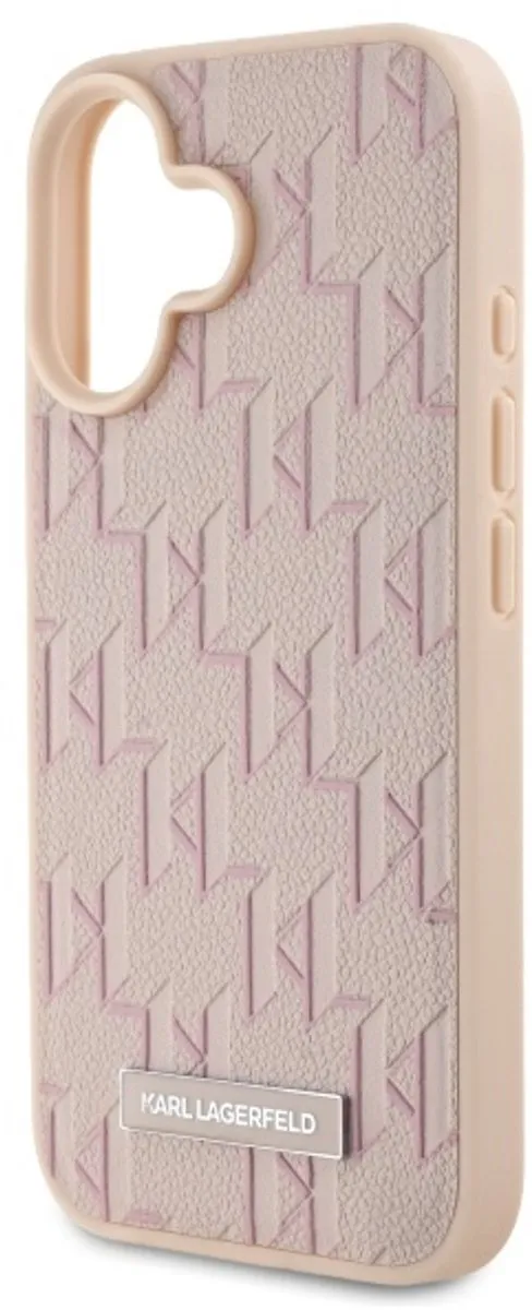 Karl Lagerfeld iPhone 16 Hoesje - Roze - MagSafe