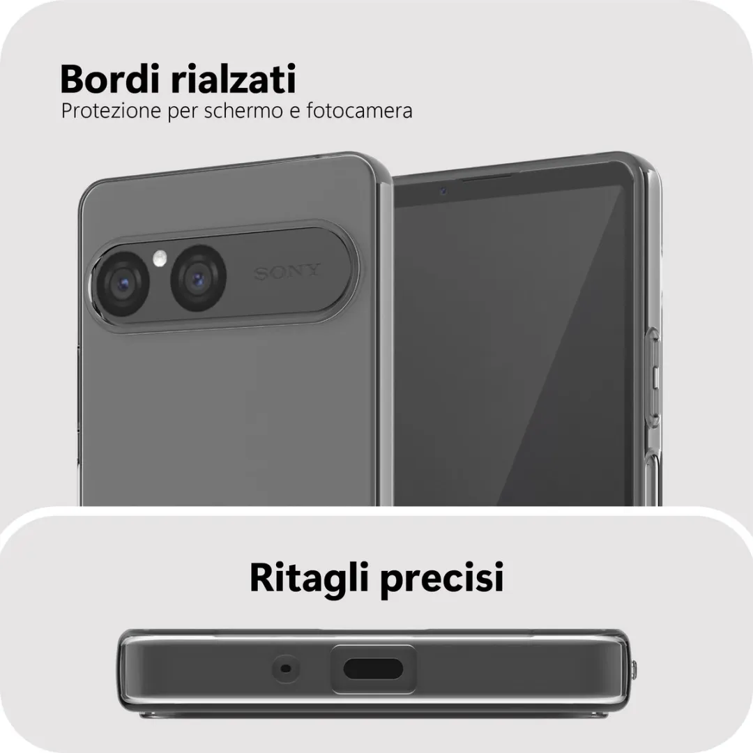 Just in Case Hoesje Sony Xperia 10 VII MSY2818KL0L - Transparant