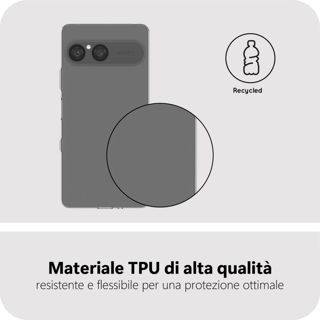 Just in Case Hoesje Sony Xperia 10 VII MSY2818KL0L - Transparant
