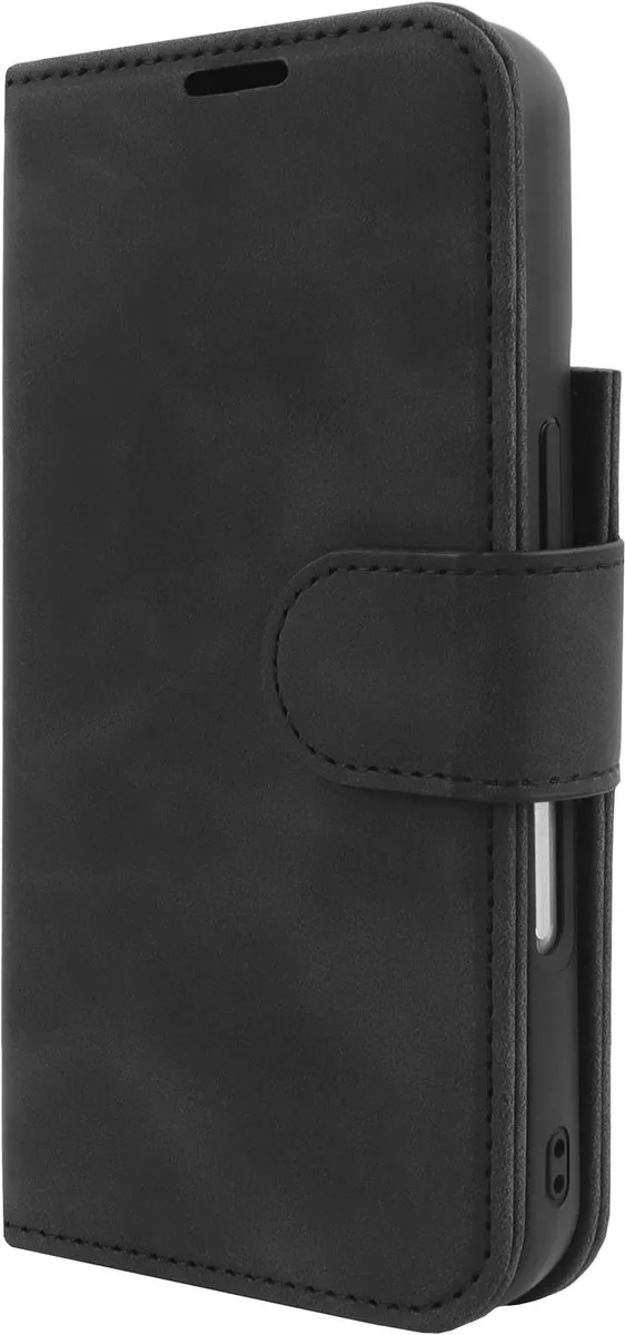 Just in Case iPhone 16 Plus Hoesje 2-in-1 - Pasjeshouder 3 Stuks - Zwart