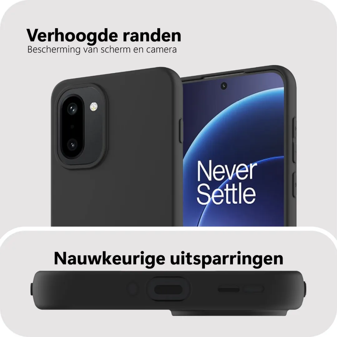 Just in Case Hoesje OnePlus 15R MON2829KL1L - Zwart