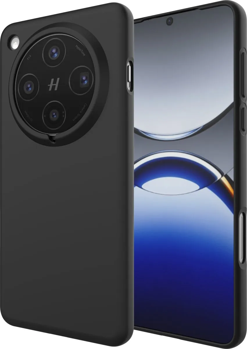 Just in Case Oppo Find X8 Pro Hoesje Siliconen - Zwart