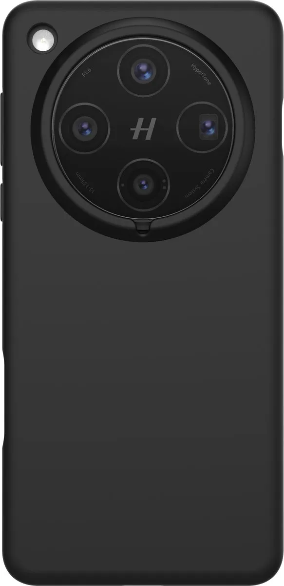 Just in Case Oppo Find X8 Pro Hoesje Siliconen - Zwart - afbeelding 6 van 6