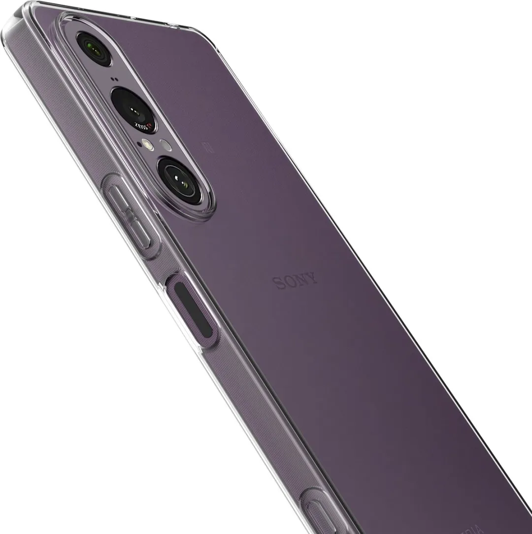Just in Case Hoesje Sony Xperia 1 VII Siliconen - Transparant