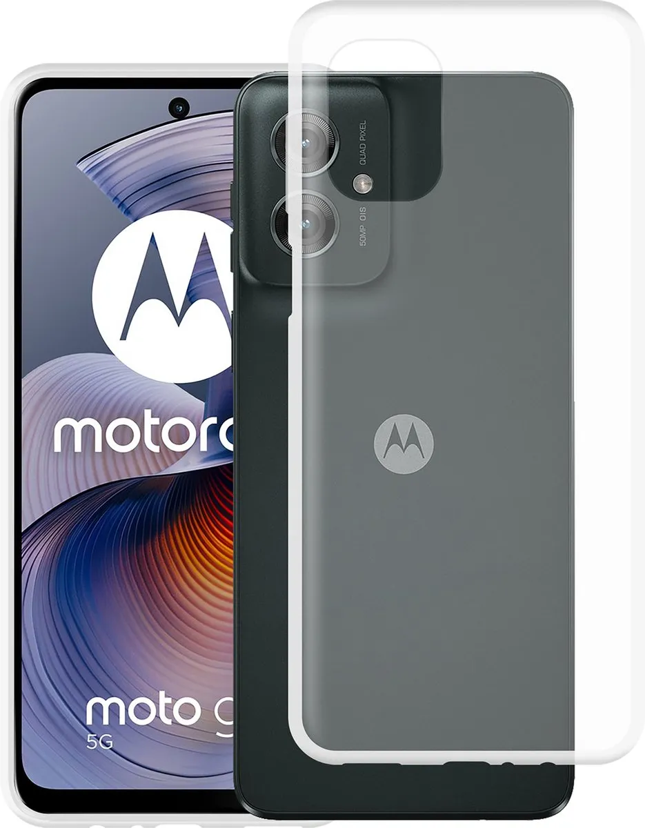 Just in Case Moto G55 Siliconen Hoesje