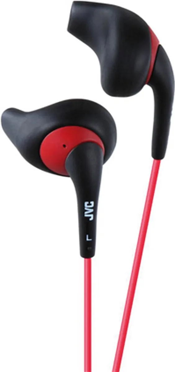 JVC HA-EN10-BR-E In-Ear Hoofdtelefoon - Zwart/Rood