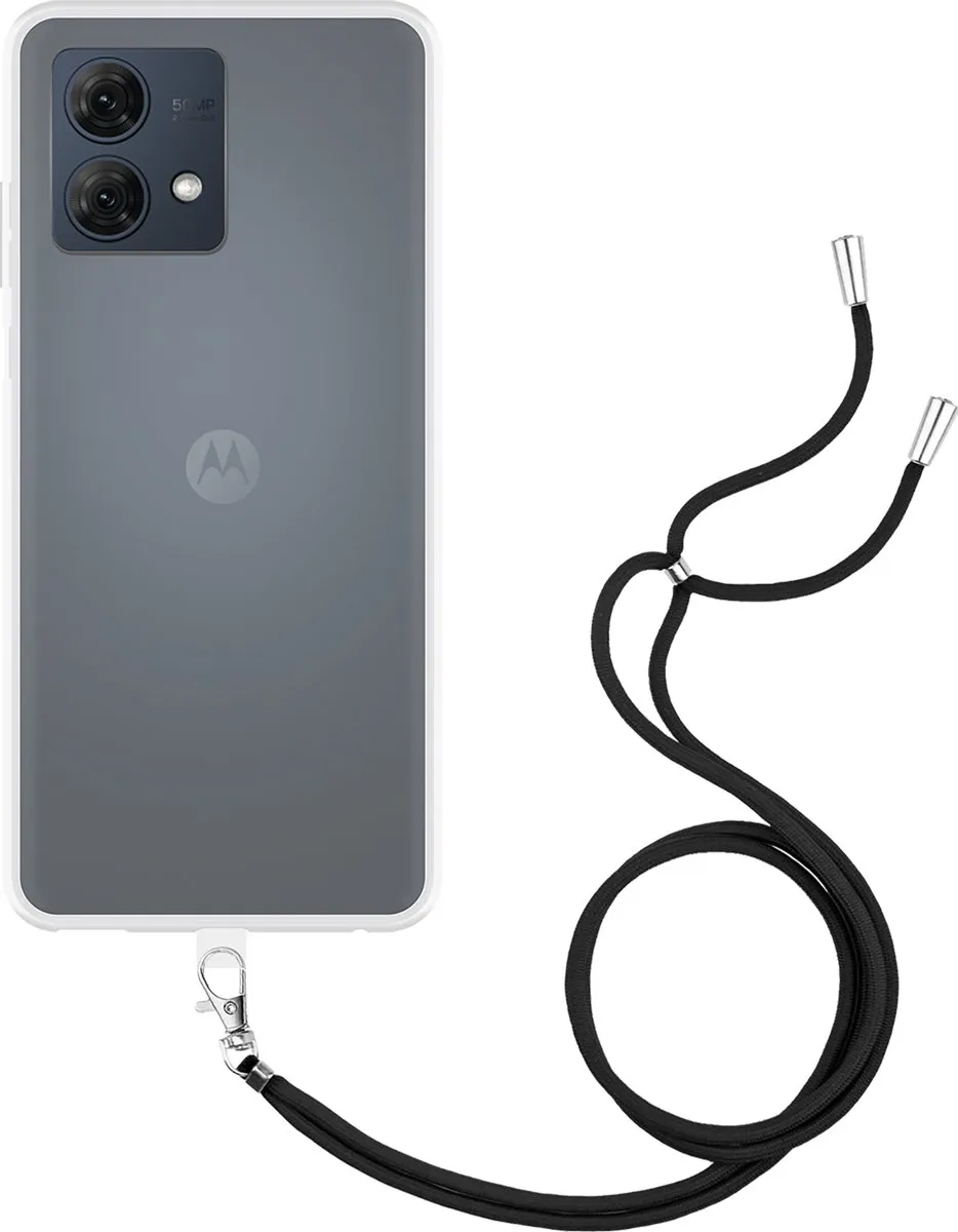 Just in Case Moto G84 Hoesje met Koord