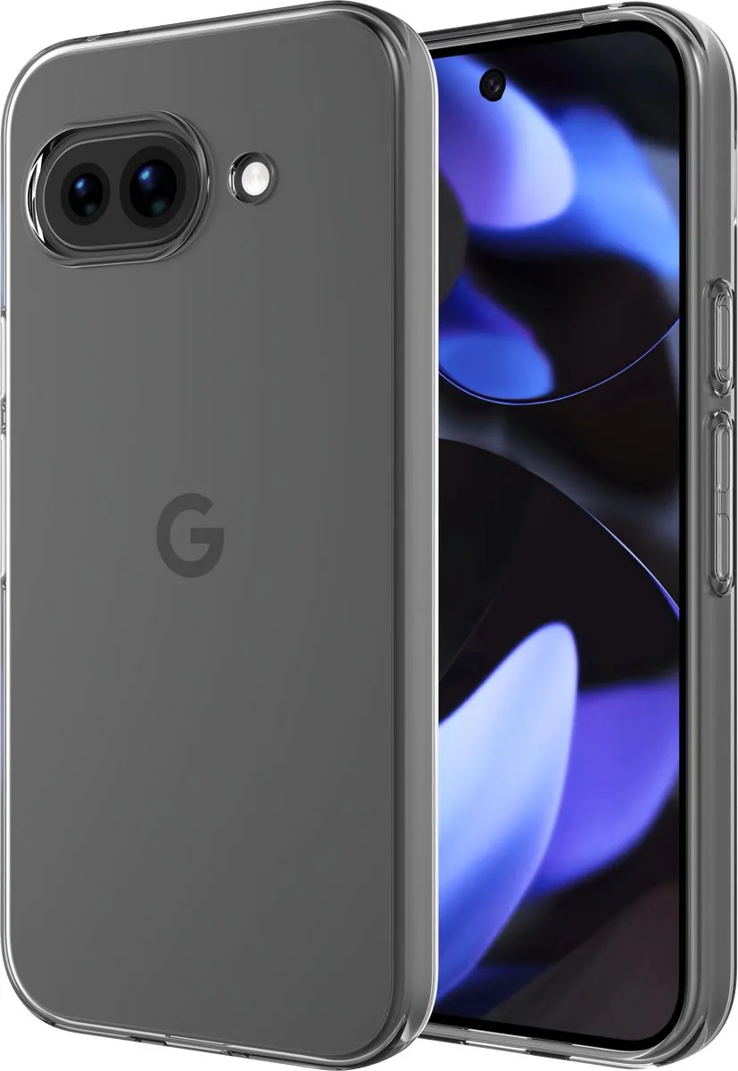 Just in Case Google Pixel 9a Siliconen Hoesje - Transparant
