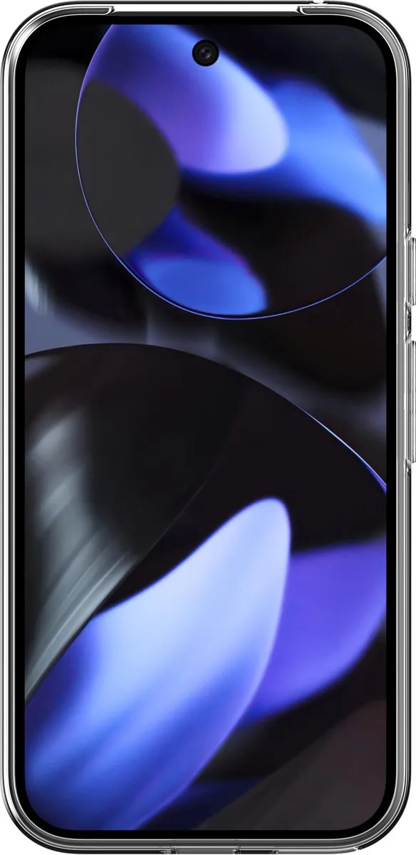 Just in Case Google Pixel 9a Siliconen Hoesje - Transparant