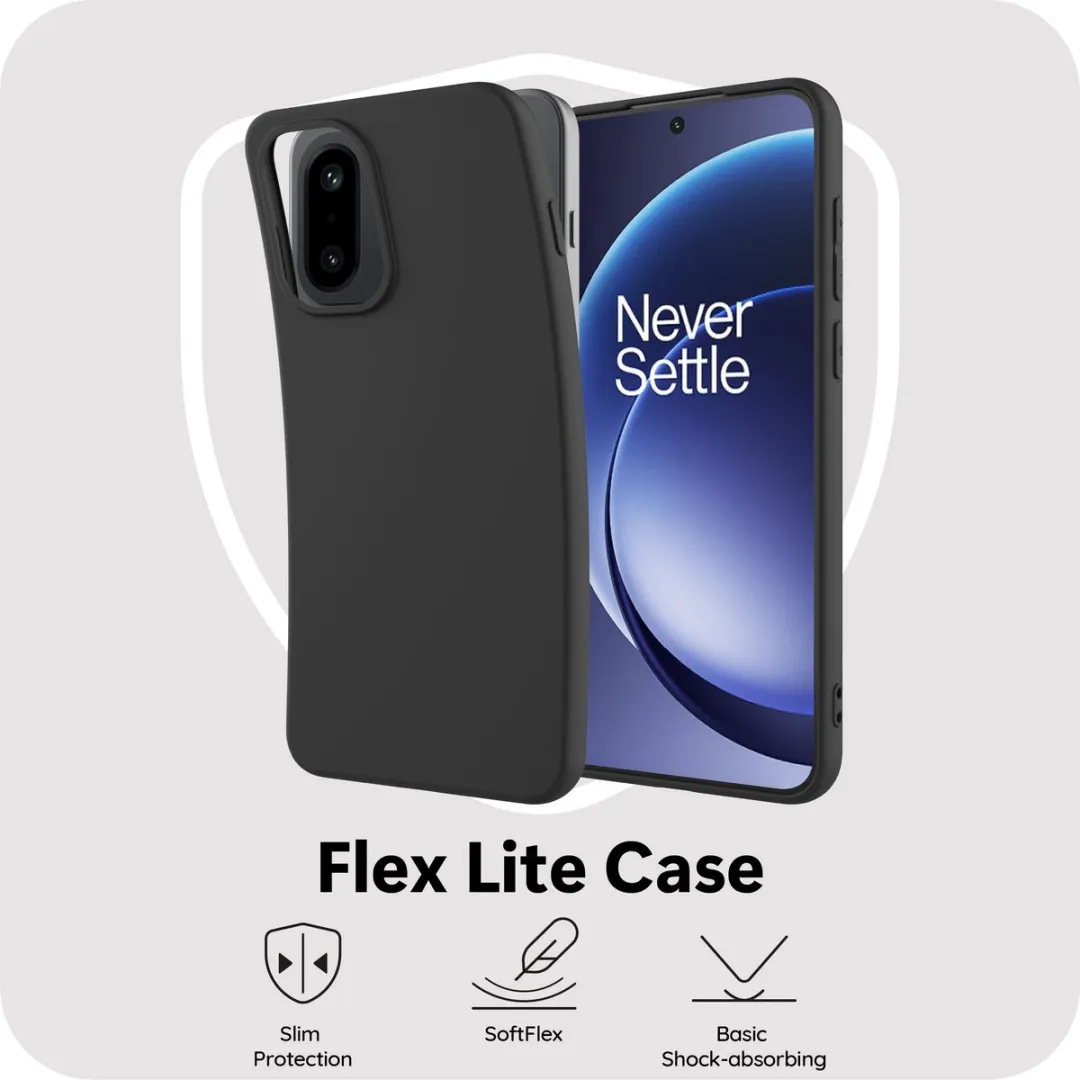 Just in Case Siliconen Hoesje OnePlus 15R - MON2829KL1 - Zwart